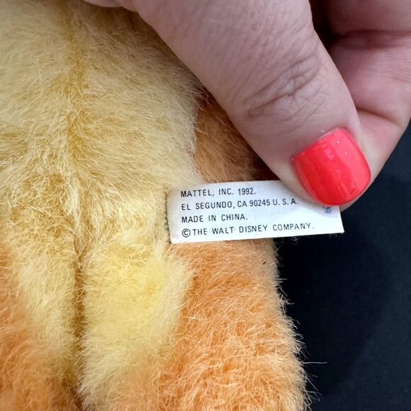 Bambi Plush Stuffed Animal The Walt Disney Company Mattel 1992 13" Tall Vintage - Picture 5 of 6